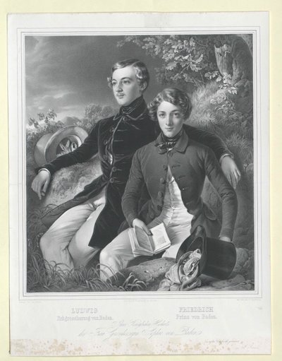 Frederik I af Baden af Artist Unknown