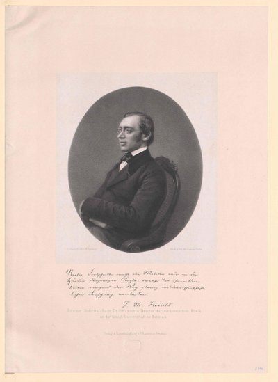 Frederick Theodor von Frerichs af Artist Unknown
