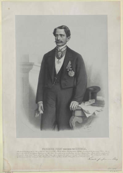 Frederick baron Schey-Koromla af Artist Unknown