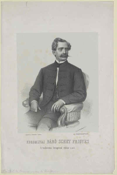 Frederick baron Schey-Koromla af Artist Unknown