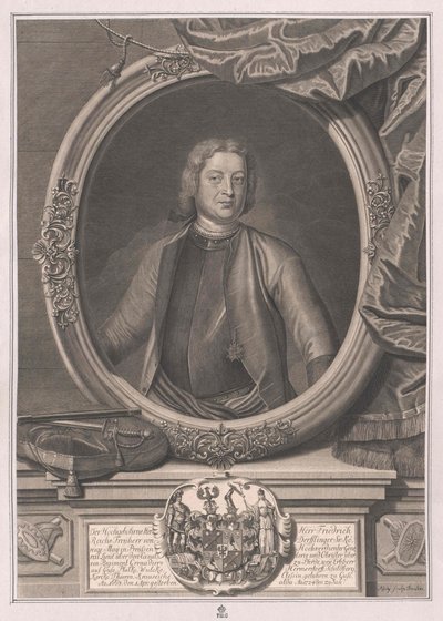Frederick baron von Derfflinger af Artist Unknown
