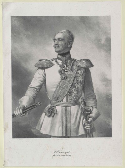 Frederik greve Wrangel af Artist Unknown