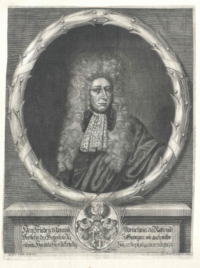 Friedrich Conrad (tryk) af Artist Unknown