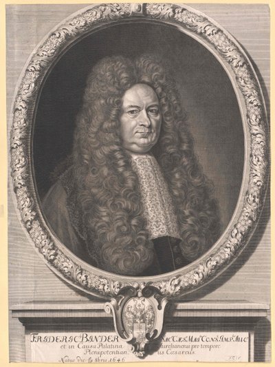 Friedrich von Binder (tryk) af Artist Unknown