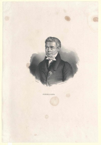 Friedrich von Schelling af Artist Unknown