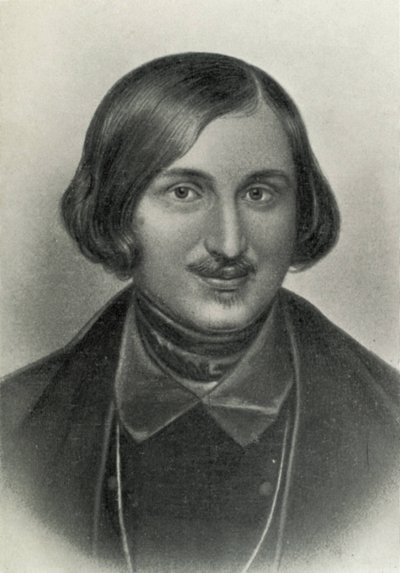 GOGOL, Nikolai Vasilievich (1809-1852). Russisk romanforfatter og dramatiker. Gravering. af Artist Unknown