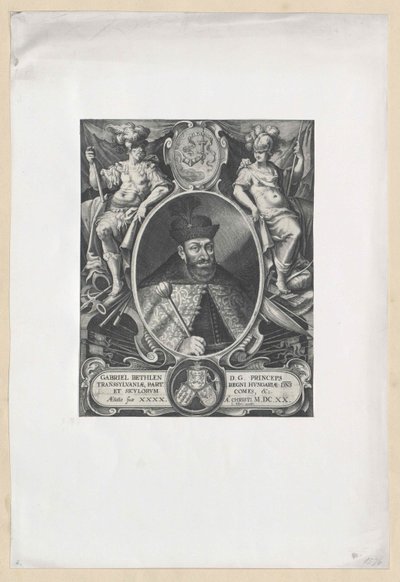 Gabriel Bethlen fra Iktar af Artist Unknown