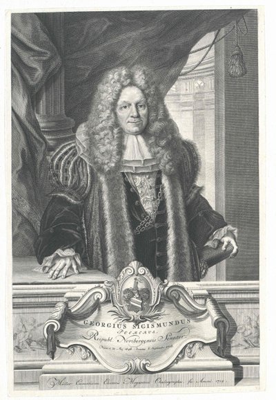 Georg Sigismund Poemer af Artist Unknown