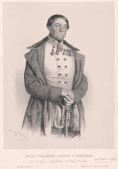 George baron August von Auenfels af Artist Unknown