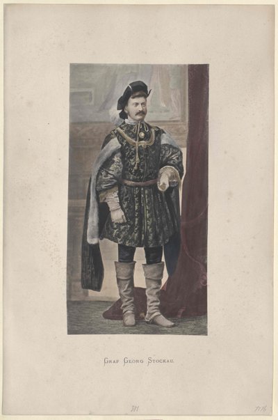 George greve Stockau af Artist Unknown
