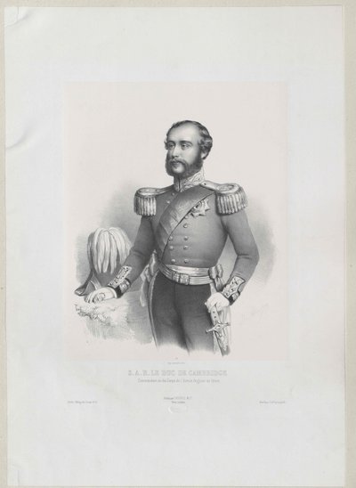 George hertug Cambridge af Artist Unknown