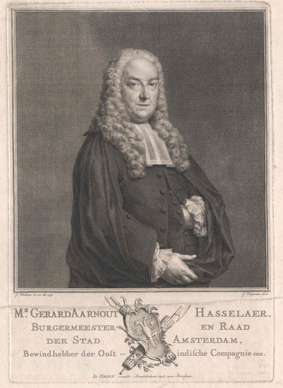 Gerard Aarnout Hasselaer af Artist Unknown