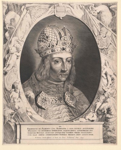 Den tyske konge Frederic III af skønheden af Artist Unknown