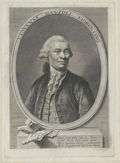 Giovanni Manzuoli (tryk) af Artist Unknown