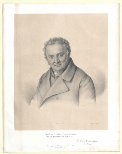 Gotthilf Heinrich von Schubert (tryk) af Artist Unknown