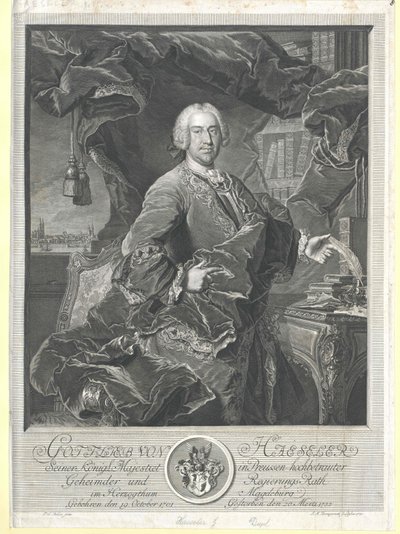 Gottlieb von Haeseler af Artist Unknown