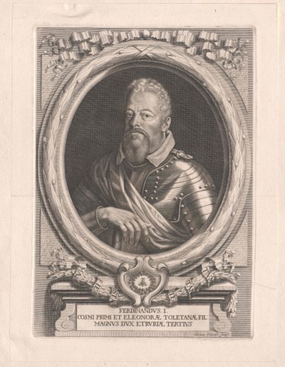 Storhertug af Toscana Ferdinand I af Artist Unknown