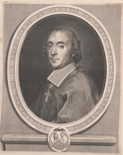 Guillaume de La Brunetiere you Plessis-Gest00000000 (print) af Artist Unknown
