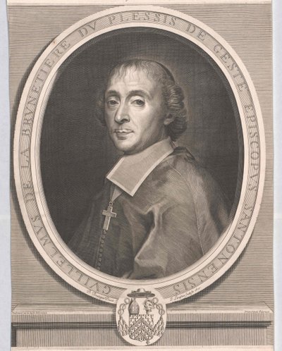 Guillaume de La Brunetiere you Plessis-Gest00000000 (print) af Artist Unknown