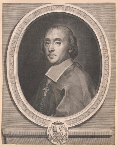 Guillaume de La Brunetiere you Plessis-Gest00000000 (print) af Artist Unknown