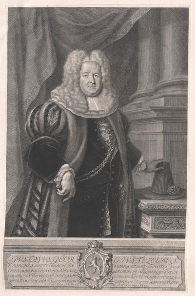 Gustav Georg Tetzel fra Kirchensittenbach af Artist Unknown