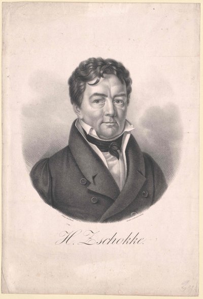 Heinrich Zschokke (tryk) af Artist Unknown