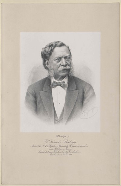 Henrik af Bamberg (print) af Artist Unknown
