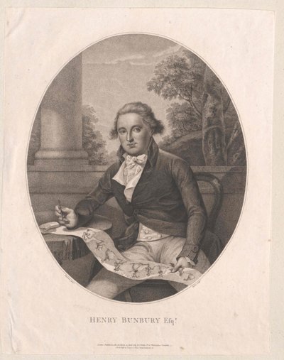 Henry William Bunbury af Artist Unknown