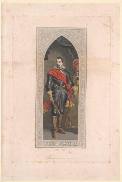 Den hellige romerske kejser Ferdinand II af Artist Unknown