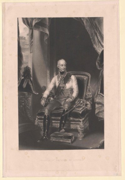 Den hellige romerske kejser Frans II af Artist Unknown