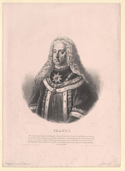 Den hellige romerske kejser Frans I af Artist Unknown