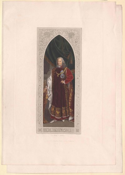 Den hellige romerske kejser Frans I af Artist Unknown