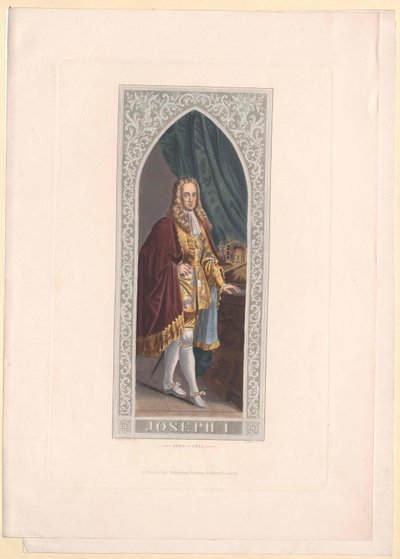 Den hellige romerske kejser Josef I af Artist Unknown