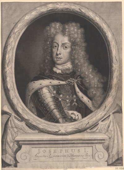 Den hellige romerske kejser Josef I af Artist Unknown