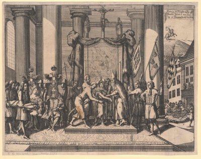 Den hellige romerske kejser Josef I af Artist Unknown