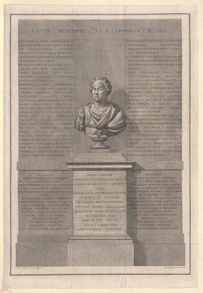 Den hellige romerske kejser Leopold II af Artist Unknown