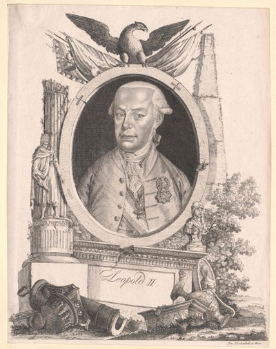 Den hellige romerske kejser Leopold II af Artist Unknown