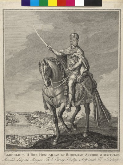 Den hellige romerske kejser Leopold II af Artist Unknown