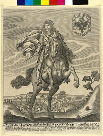 Den hellige romerske kejser Leopold I af Artist Unknown