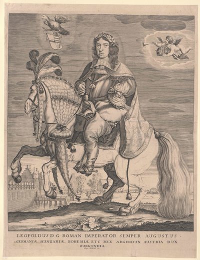 Den hellige romerske kejser Leopold I af Artist Unknown