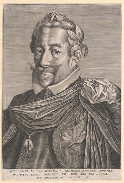 Den hellige romerske kejser Matthæus I af Artist Unknown