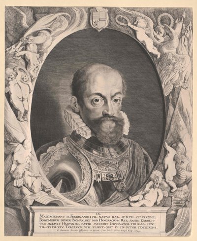 Den hellige romerske kejser Maximilian II af Artist Unknown