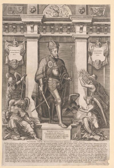 Den hellige romerske kejser Maximilian II af Artist Unknown