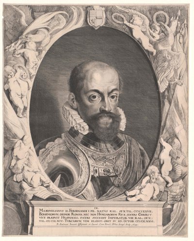 Den hellige romerske kejser Maximilian II af Artist Unknown