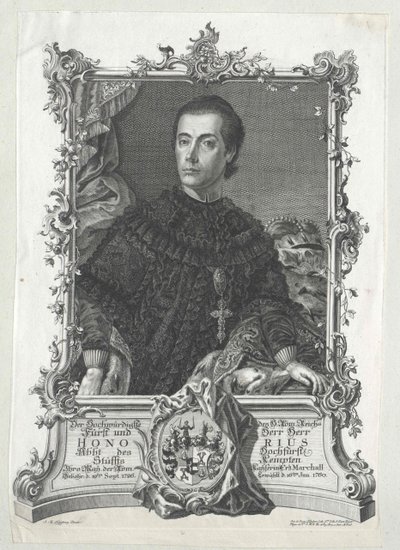 Honorius Roth von Schreckenstein af Artist Unknown