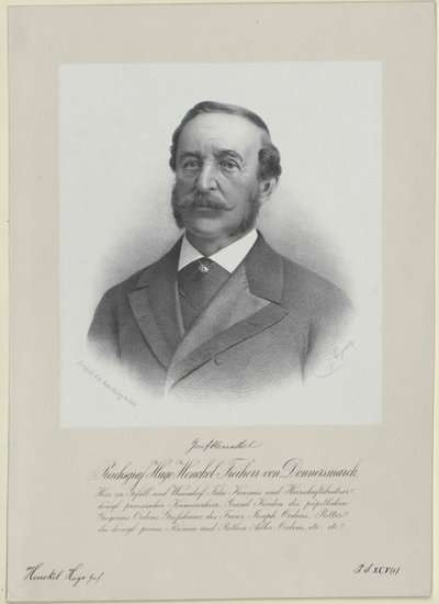 Hugo Graf Henckel-Donnersmarck af Artist Unknown