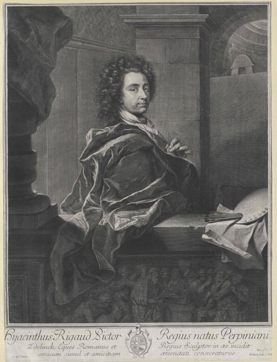Hyacinthe Rigaud af Artist Unknown