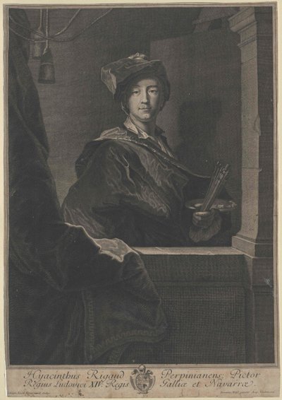 Hyacinthe Rigaud af Artist Unknown
