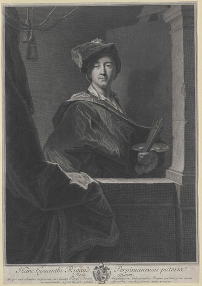 Hyacinthe Rigaud af Artist Unknown