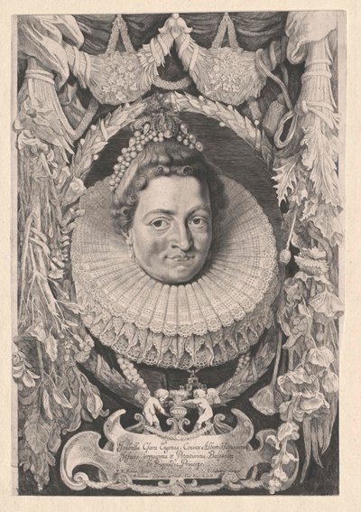 Infanta af Spanien Isabella Clara Eugenia af Artist Unknown